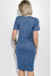 Платье женское минималистичный дизайн 69PD1046 джинс голубой