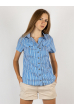 Рубашка женская 257P042 голубой