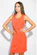 Платье женское приталенный крой 964K002 морковный
