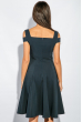 Платье женское воздушный силуэт 964K012 чернильный