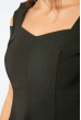 Платье женское воздушный силуэт 964K012 черный