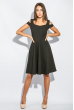 Платье женское воздушный силуэт 964K012 черный