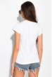 Модная женская футболка 155P006 белый