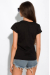 Модная женская футболка 155P006 черный