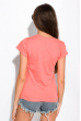 Модная женская футболка 155P006 коралловый