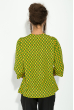 Блузка женская, шифоновая 81P0112 желто-зеленый