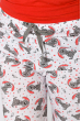 Пижама женская 317F084 красный