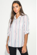 Рубашка женская с бусинами 51P004 розово-серый