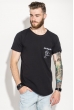 Футболка мужская с карманом 272F044-6 черный