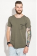 Футболка мужская с карманом 272F044-6 хаки