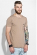 Футболка мужская с карманом 272F044-6 бежевый