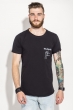 Футболка мужская с карманом 272F044-6 черный