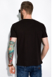 Стильная мужская футболка с надписью My life 148P113-17 черный