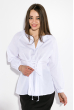 Блузка женская на шнуровке 69P01035 белый