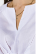 Блузка женская на шнуровке 69P01035 белый