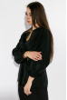 Блузка женская на шнуровке 69P01035 черный