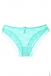 Трусы женские 107P5745 с легким кружевом светло-бирюзовый Трусы женские 107P5745 с легким кружевом светло-бирюзовый