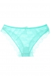 Трусы женские 107P5745 с легким кружевом светло-бирюзовый Трусы женские 107P5745 с легким кружевом светло-бирюзовый