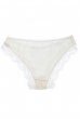 Трусы женские 107P5745 с легким кружевом молочный Трусы женские 107P5745 с легким кружевом молочный