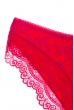 Трусы женские 107P5745 с легким кружевом малиновый Трусы женские 107P5745 с легким кружевом малиновый