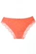 Трусы женские 107P5745 с легким кружевом персиковый Трусы женские 107P5745 с легким кружевом персиковый