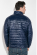 Куртка мужская на змейке 191V002 темно-синий