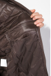 Куртка мужская на змейке 191V002 коричневый
