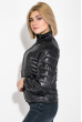 Куртка женская однотонная модель 191V003 черный