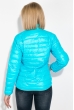 Куртка женская однотонная модель 191V003 голубой