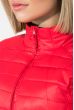 Куртка женская однотонная модель 191V003 алый