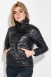 Куртка женская однотонная модель 191V003 черный