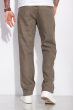 Хлопковые брюки 148P205 серо-оливковый