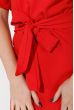 Платье женское на одно плечо, приталенное 72P104 красный