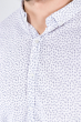 Рубашка мужская, принтованная  511F016 белый