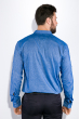 Рубашка мужская, принтованная  511F016 голубой