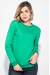 Джемпер женский однотонный 465K024-1 зеленый