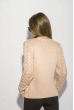 Вязаный женский свитер 120PNA19308 персиковый
