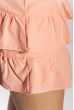Платье с рюшами на юбке 103P006 бледно-розовый