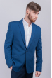 Пиджак классический мужской №276Y002 светло-синий
