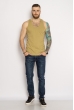 Майка однотонная базовая 641F003 оливковый