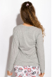 Пижама женская 317F056 светло-серый