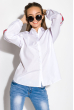 Рубашка женская 118P130-1 бело-розовый