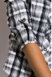 Рубашка женская 118P059-1 молочно-черный
