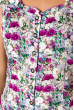 Блуза женская разноцветная 118P021 молочно-фиолетовый