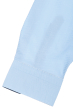 Рубашка мужская (батал) в тонкую полоску 50PD31460 бело-голубой