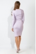 Платье женское элегантное миди 32P016 сиреневый