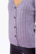 Кофта женская на пуговицах 184P7033 серый
