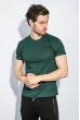 Футболка мужская базовая модель 168F016 зеленый