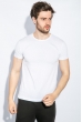 Футболка мужская базовая модель 168F016 белый