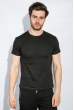 Футболка мужская базовая модель 168F016 черный
